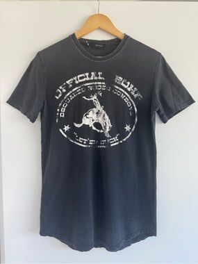 Dsquared2 black Rodeo graphic tshirt